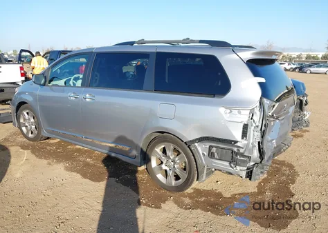 2013 Toyota Sienna Se 8 Passenger from USA, damaged, VIN 5TDXK3DC2DS289349